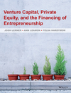 venture capital, private equity, and the financing of entrepreneurship